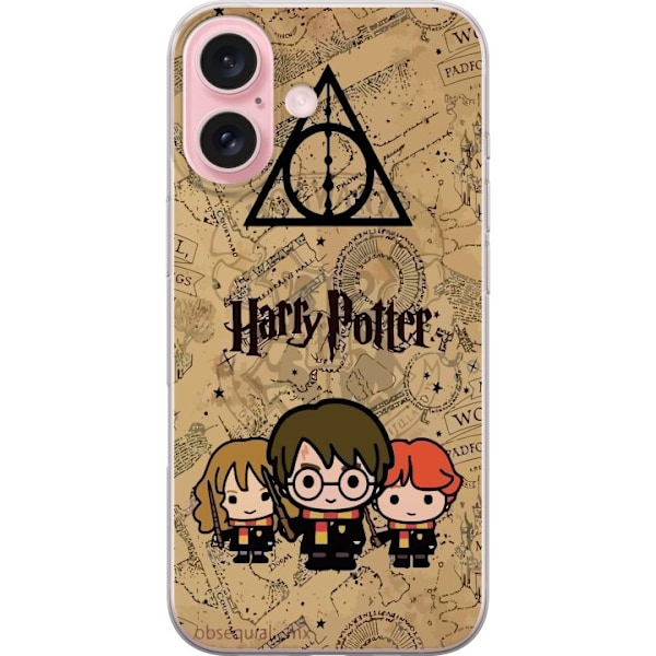 Apple iPhone 16 Läpinäkyvä kuori Harry Potter