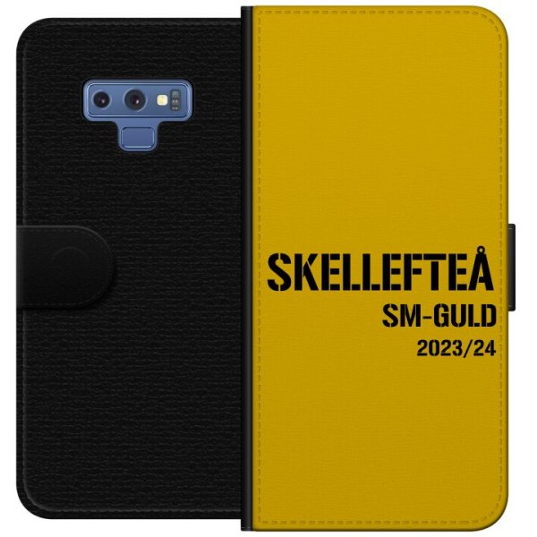 Samsung Galaxy Note9 Lompakkokotelo Skellefteå SM KULTA