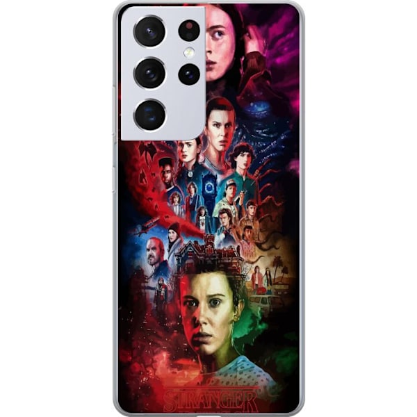 Samsung Galaxy S21 Ultra 5G Genomskinligt Skal Stranger Things