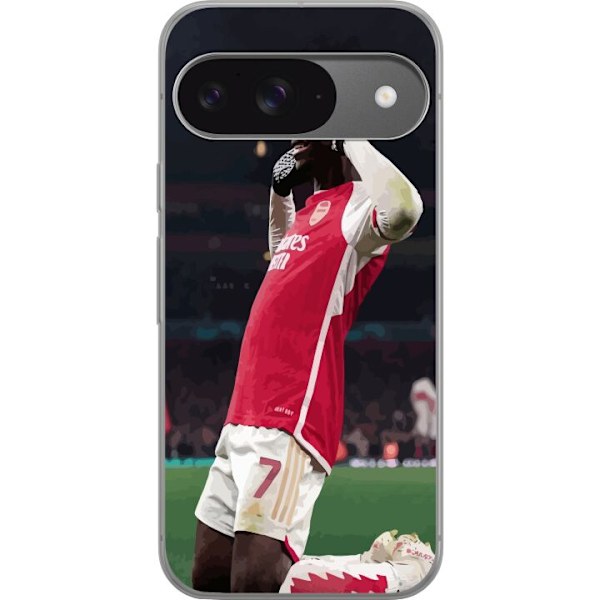 Google Pixel 9 Gennemsigtig cover Bukayo Saka