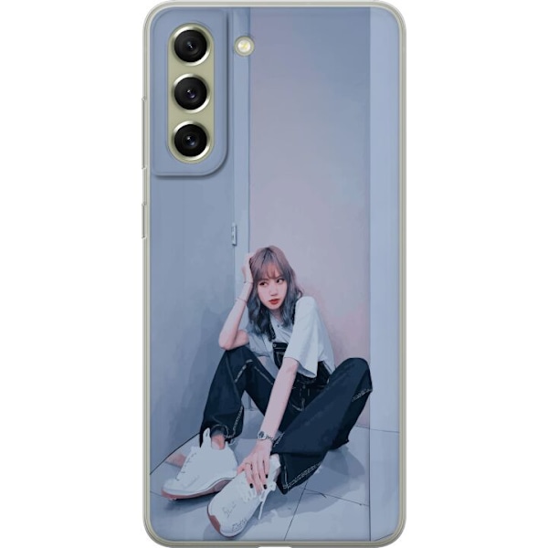 Samsung Galaxy S21 FE 5G Läpinäkyvä kuori Lisa from Blackpink – K-pop Style Icon