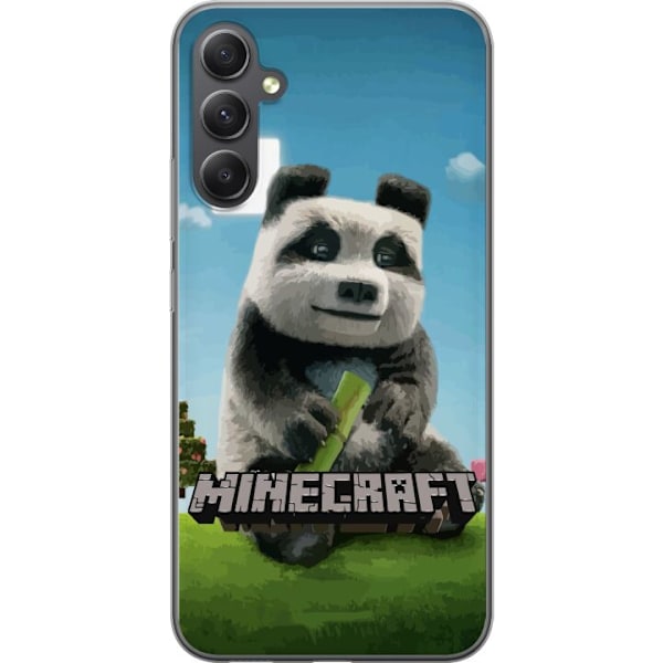 Samsung Galaxy A15 5G Läpinäkyvä kuori A Minecraft Movie