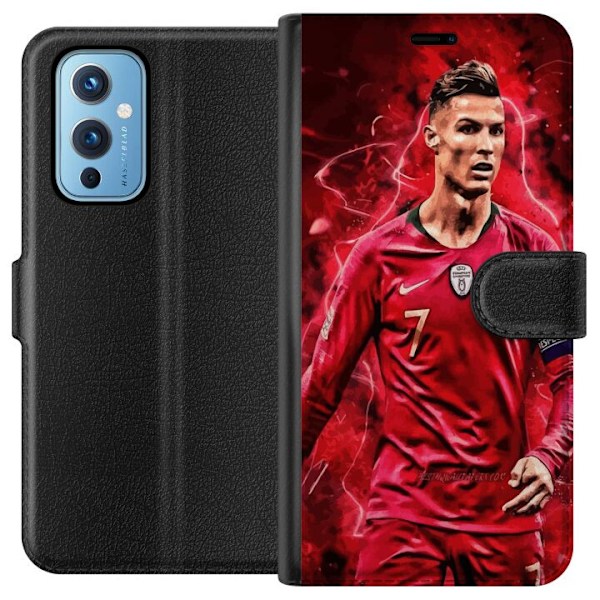 OnePlus 9 Plånboksfodral Ronaldo Skills – CR7 Design för Äkta Supporters