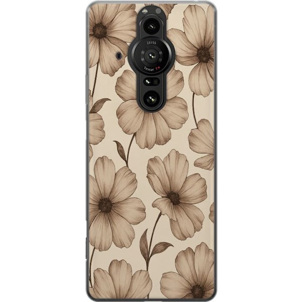 Sony Xperia Pro-I Läpinäkyvä kuori Pastel Rush