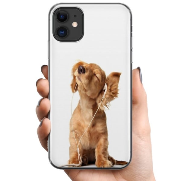 Apple iPhone 11 TPU Mobilcover Hund