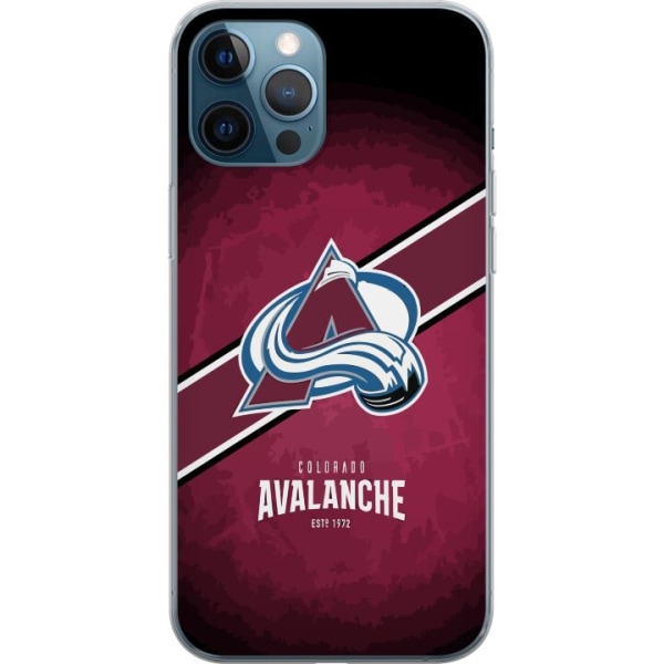 Apple iPhone 12 Pro Gennemsigtig cover Colorado Avalanche (NHL