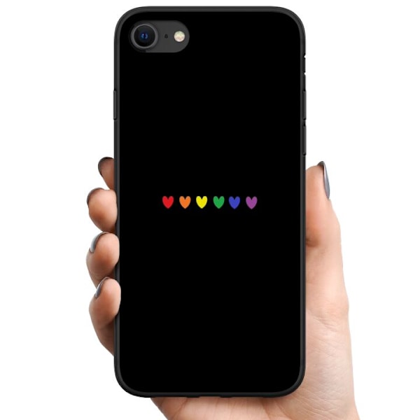 Apple iPhone 8 TPU Mobildeksel Stolt Hjerter