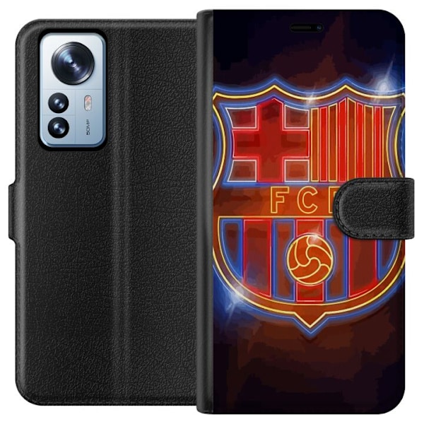 Xiaomi 12 Pro Plånboksfodral FC Barcelona