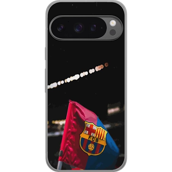 Google Pixel 9 Pro XL Läpinäkyvä kuori FCB Barcelona