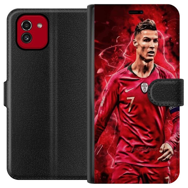 Samsung Galaxy A03 Tegnebogsetui Ronaldo Færdigheder - CR7 De