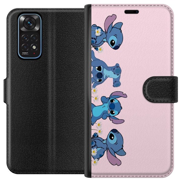 Xiaomi Redmi Note 11 Plånboksfodral Stitch Skratt & Bus – P