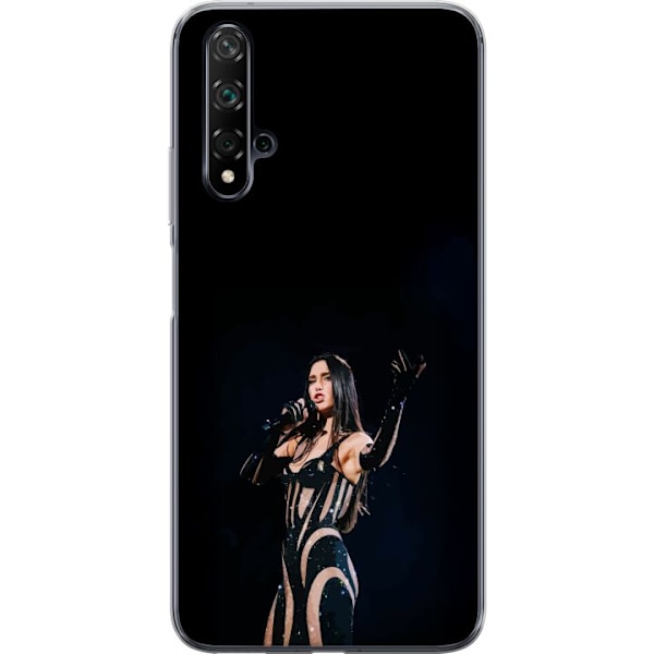 Huawei nova 5T Läpinäkyvä kuori Dua Lipa – Pop Star Aesth