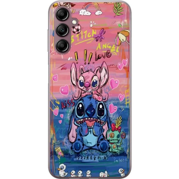 Kompatibelt Mobildeksel til Samsung Galaxy A14 5G Stitch kunst