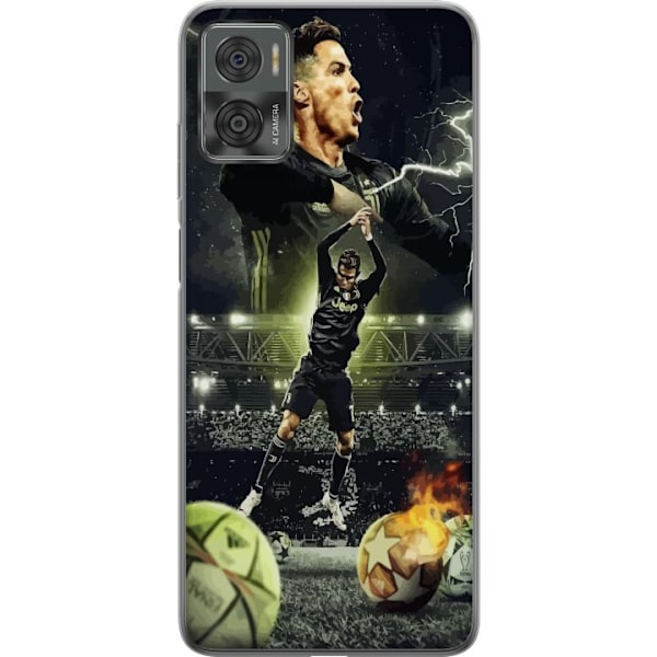 Motorola Moto E22i Genomskinligt Skal Ronaldo