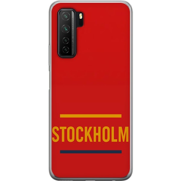 Huawei P40 lite 5G Gjennomsiktig deksel Stockholm – Hockey