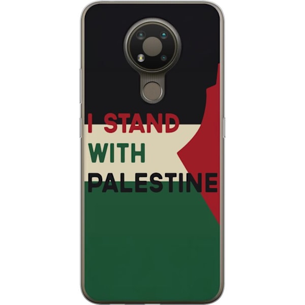 Nokia 3.4 Genomskinligt Skal Stand with Palestine – solidaritetsdesign med starkt budskap