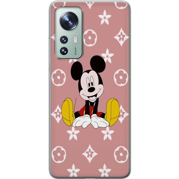 Xiaomi 12 Genomskinligt Skal Mickey Mouse