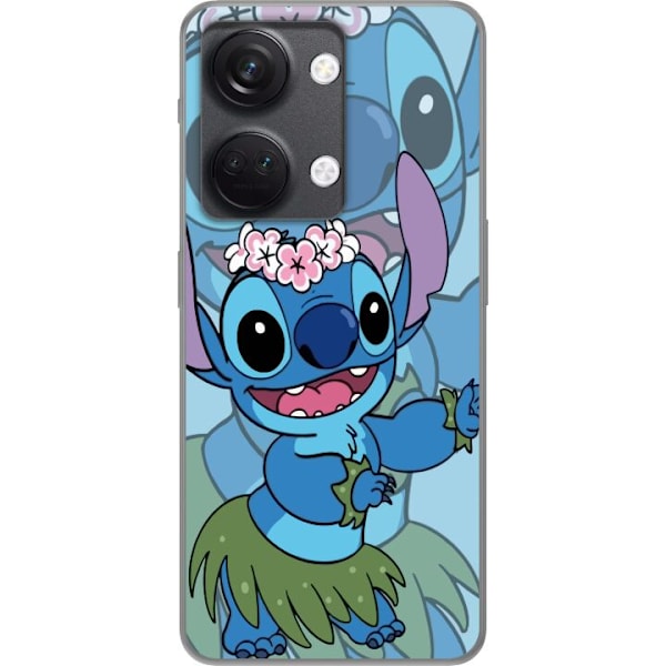 OnePlus Nord 3 Genomskinligt Skal Stitch under Stjärnorna –