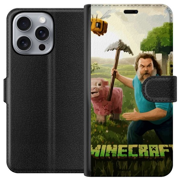 Apple iPhone 16 Pro Max Plånboksfodral A Minecraft Movie