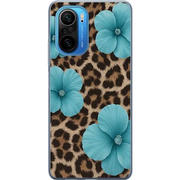 Xiaomi Poco F3 Läpinäkyvä kuori Blossom Beast