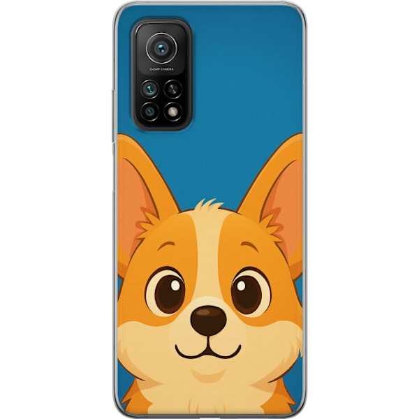Xiaomi Mi 10T 5G Genomskinligt Skal Hello Corgi