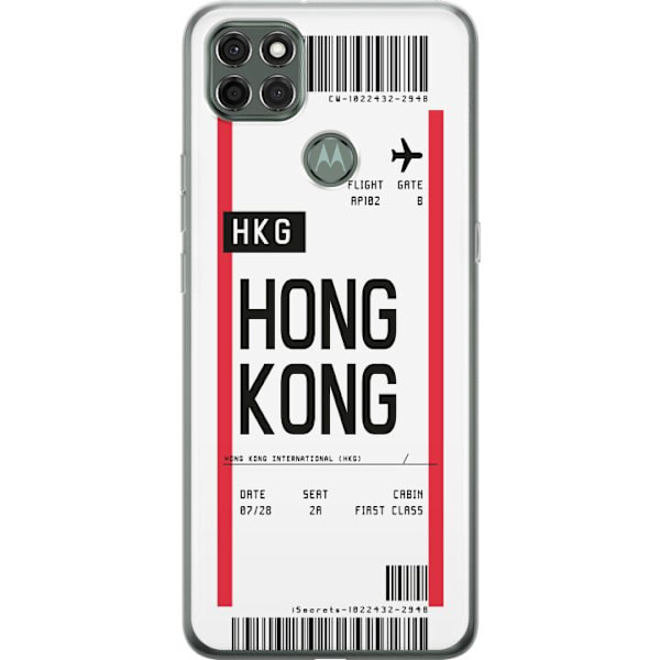 Motorola Moto G9 Power Gennemsigtig cover Hongkong