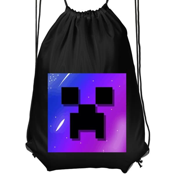 Gympose Svart Minecraft svart Voksen