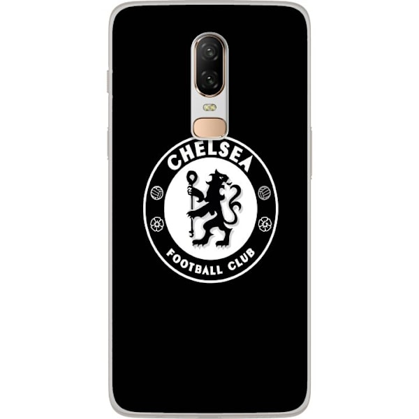 OnePlus 6 Läpinäkyvä kuori FC Chelsea