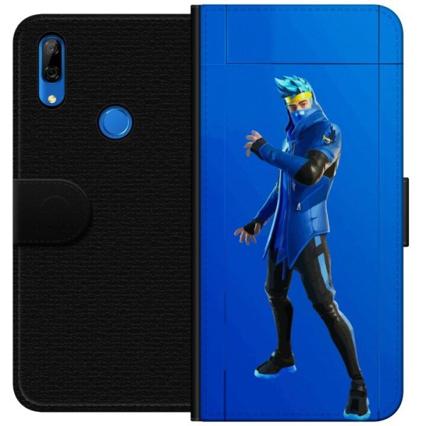 Huawei P Smart Z Lommeboketui Fortnite - Ninja Blue