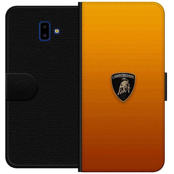 Samsung Galaxy J6+ Tegnebogsetui Lamborghini