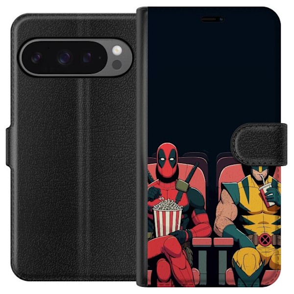 Google Pixel 9 Pro XL Plånboksfodral Deadpool & Wolverine