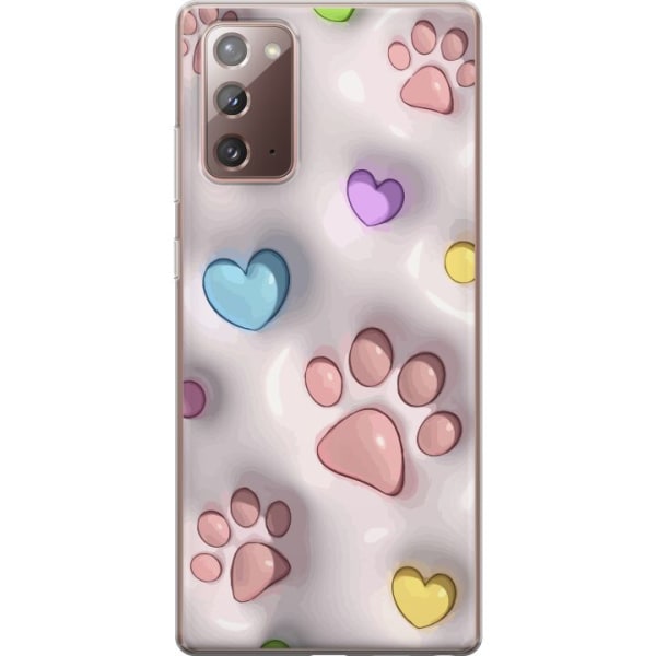 Samsung Galaxy Note20 Gennemsigtig cover Fluffy Poter