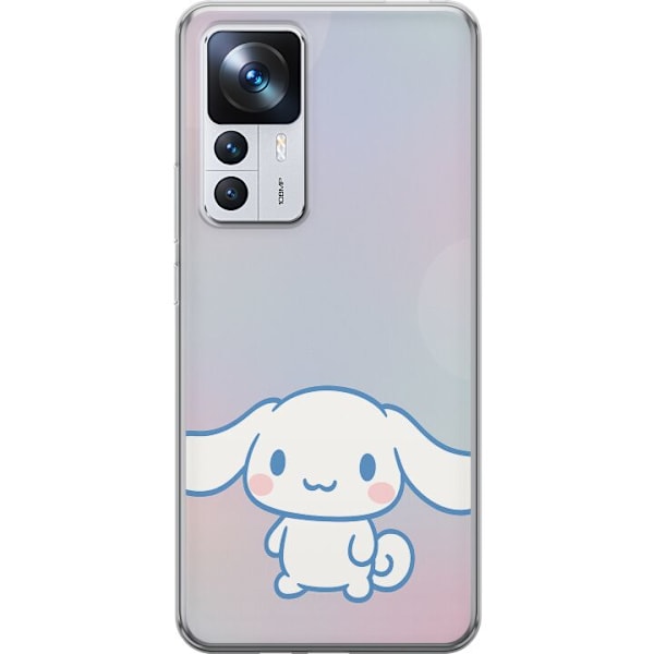 Xiaomi 12T Pro Läpinäkyvä kuori Kawaii Sanrio Cinnamonroll