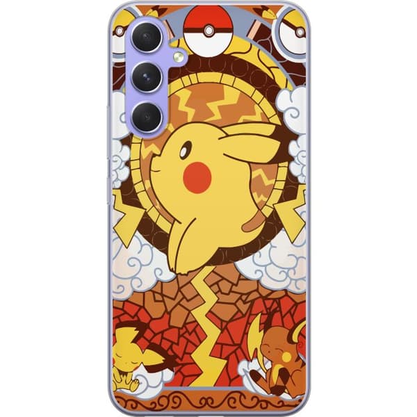 Kompatibel Mobilcover til Samsung Galaxy A54 Pikachu