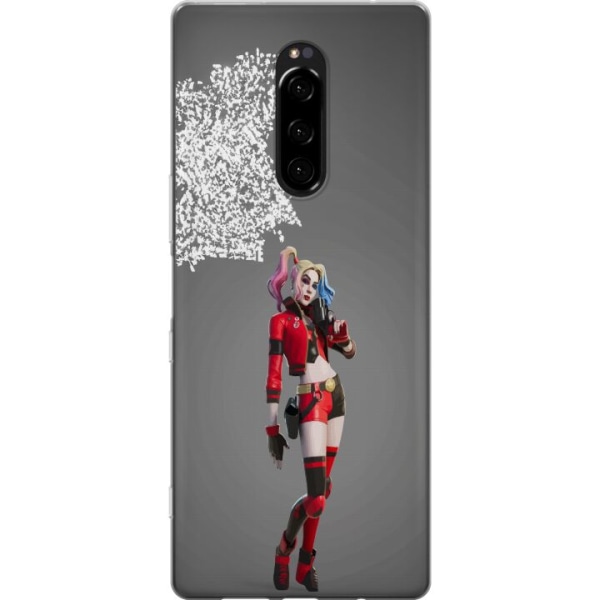 Sony Xperia 1 Gennemsigtig cover Harley Quinn