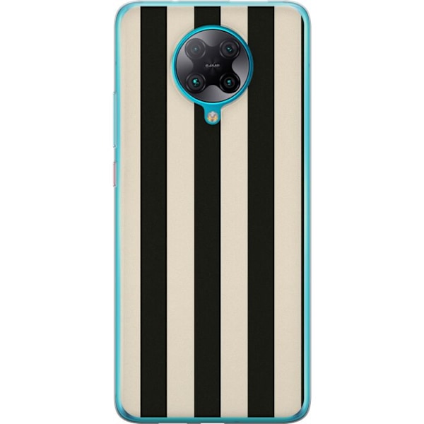 Xiaomi Poco F2 Pro Genomskinligt Skal Line Flow