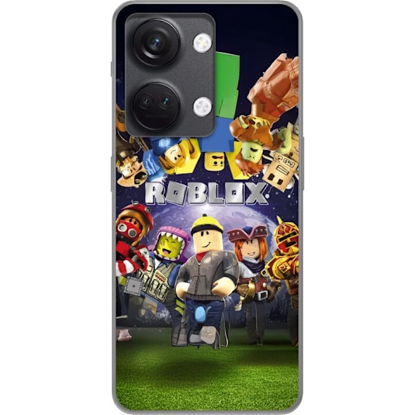 OnePlus Nord 3 Genomskinligt Skal Roblox Värld – Gamingäventyr för Barn & Ungdomar