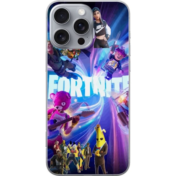 Apple iPhone 16 Pro Max Gennemsigtig cover Fortnite