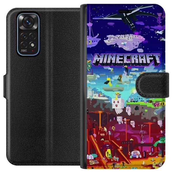 Xiaomi Redmi Note 11 Plånboksfodral Minecraft