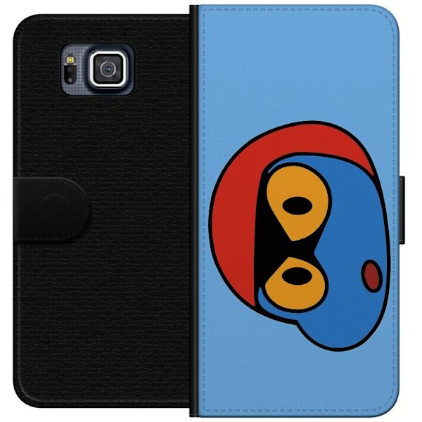 Samsung Galaxy Alpha Tegnebogsetui Bold Bot Head