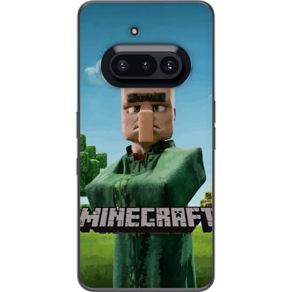 Nothing Phone (3a) Gennemsigtig cover A Minecraft Movie