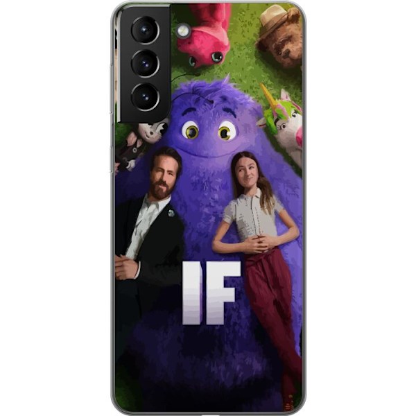 Samsung Galaxy S21+ 5G Läpinäkyvä kuori IF: Låtsaskompisar