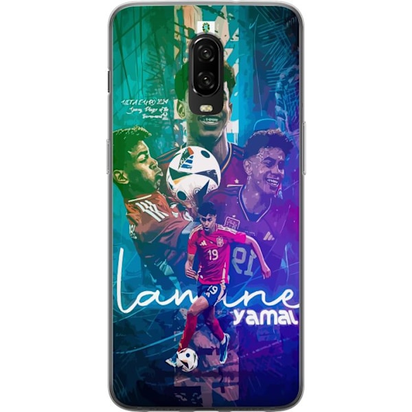 OnePlus 6T Genomskinligt Skal Lamine Yamal FCB