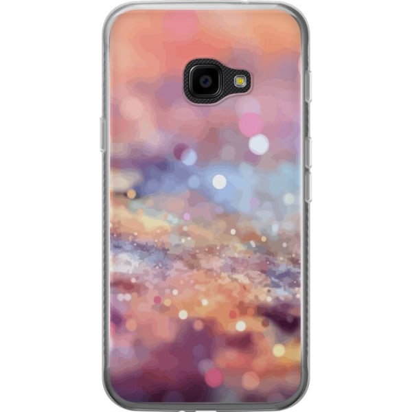Samsung Galaxy Xcover 4 Gennemsigtig cover Glitter