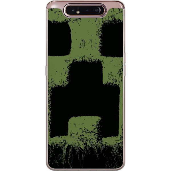Samsung Galaxy A80 Läpinäkyvä kuori A Minecraft Movie