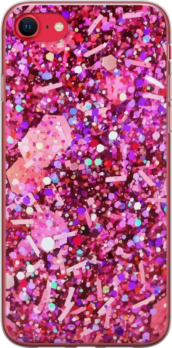 Kompatibelt Mobilskal till Apple iPhone 7 Glitter