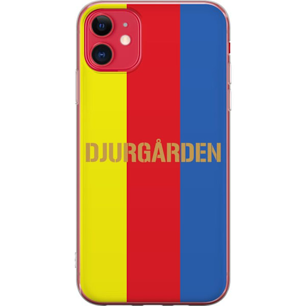 Apple iPhone 11 Läpinäkyvä kuori Djurgården