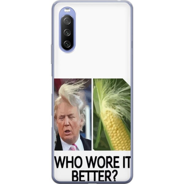 Sony Xperia 10 III Lite Gennemsigtig cover Trump