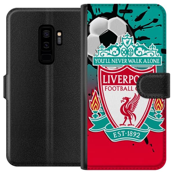 Kompatibel Tegnebogsetui til Samsung Galaxy S9+ Liverpool