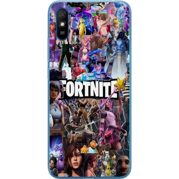 Xiaomi Redmi 9A Genomskinligt Skal Fortnite